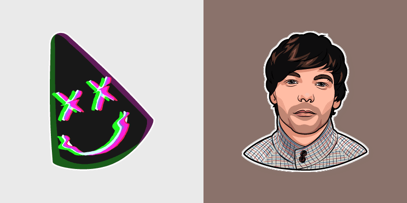 Louis Tomlinson custom cursor pack preview for Chrome, Edge and Windows