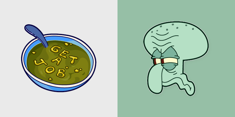 Cute Spongebob Custom custom cursor pack preview for Chrome, Edge and Windows