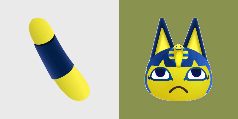 Ankha Cat custom cursor pack preview for Chrome, Edge and Windows