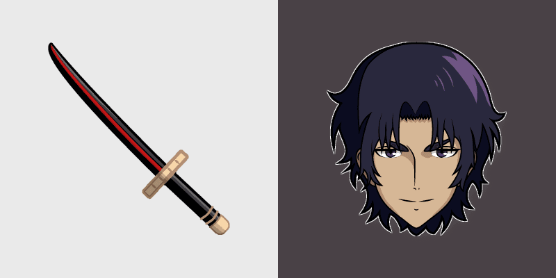 Guren Ichinose custom cursor pack preview for Chrome, Edge and Windows