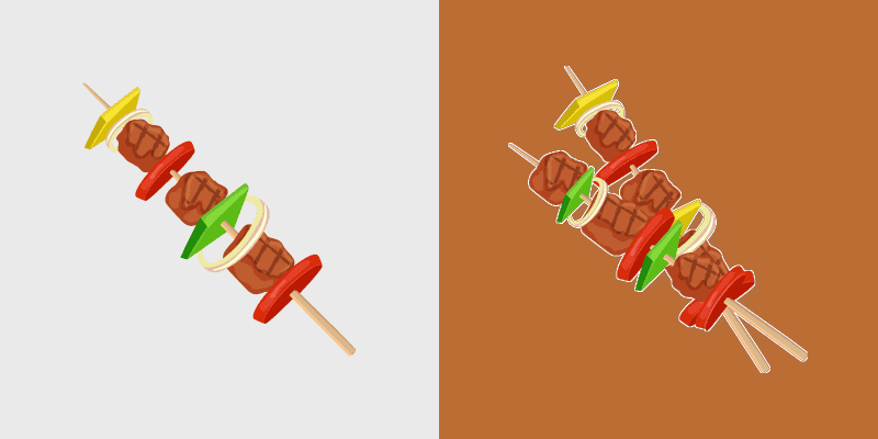 Duck Kebab custom cursor pack preview for Chrome, Edge and Windows