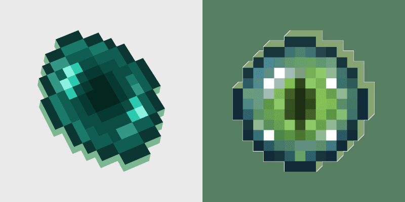 Ender Pearl Eye custom cursor pack preview for Chrome, Edge and Windows