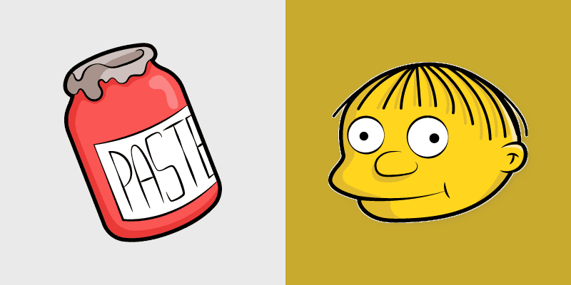 Ralph Wiggum custom cursor pack preview for Chrome, Edge and Windows