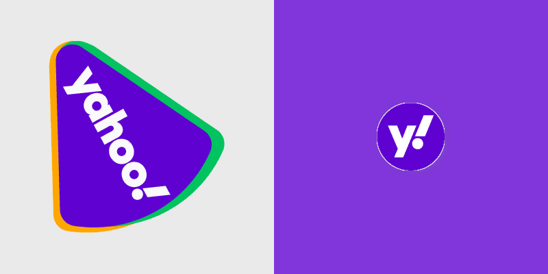 Yahoo Services custom cursor pack preview for Chrome, Edge and Windows