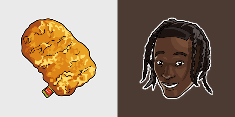 Travis Scott Cursors custom cursor pack preview for Chrome, Edge and Windows