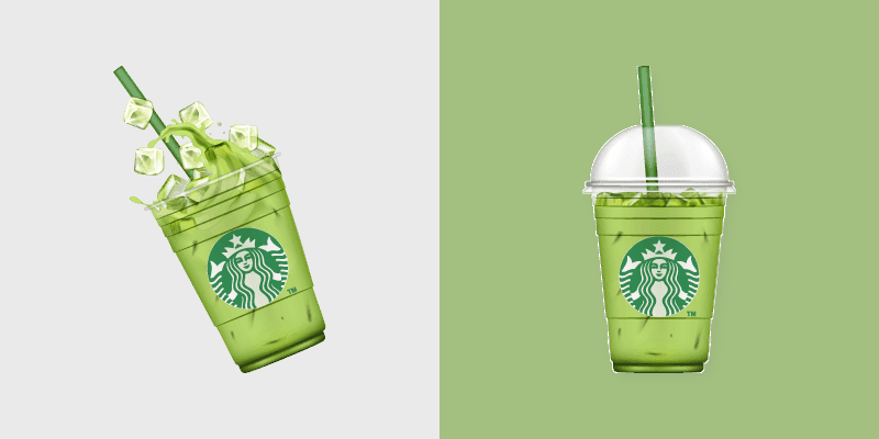 Matcha Latte custom cursor pack preview for Chrome, Edge and Windows