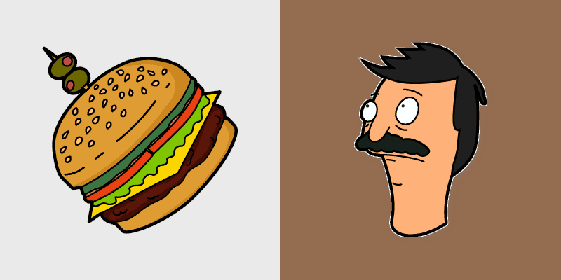 Ocean Avenue Diner custom cursor pack preview for Chrome, Edge and Windows