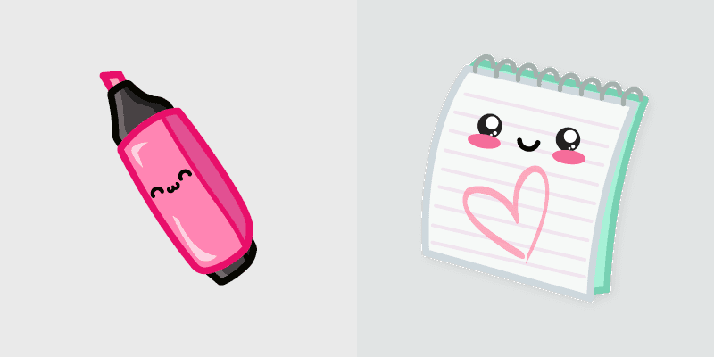 Cute Cursor Pack with Custom Mouse Cursors preview for Chrome, Edge and Windows