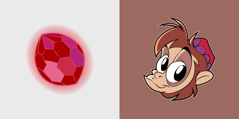 Abu Monkey custom cursor pack preview for Chrome, Edge and Windows