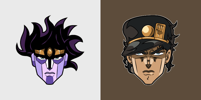 Jotaro Kujo custom cursor pack preview for Chrome, Edge and Windows
