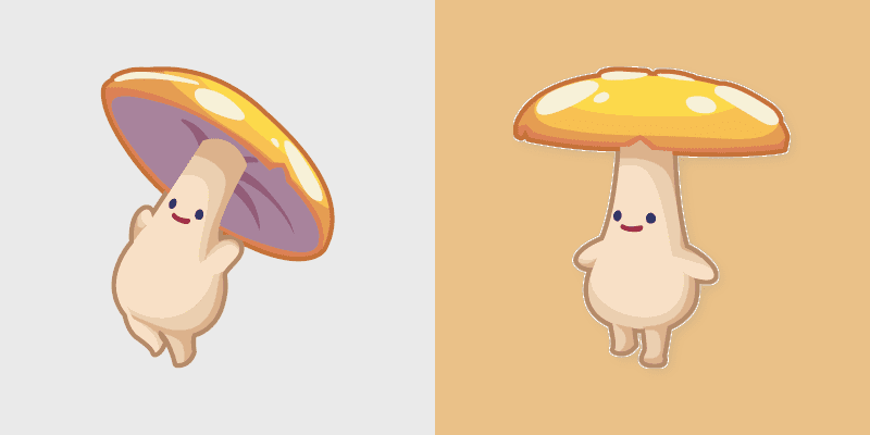 Custom Ooblets custom cursor pack preview for Chrome, Edge and Windows