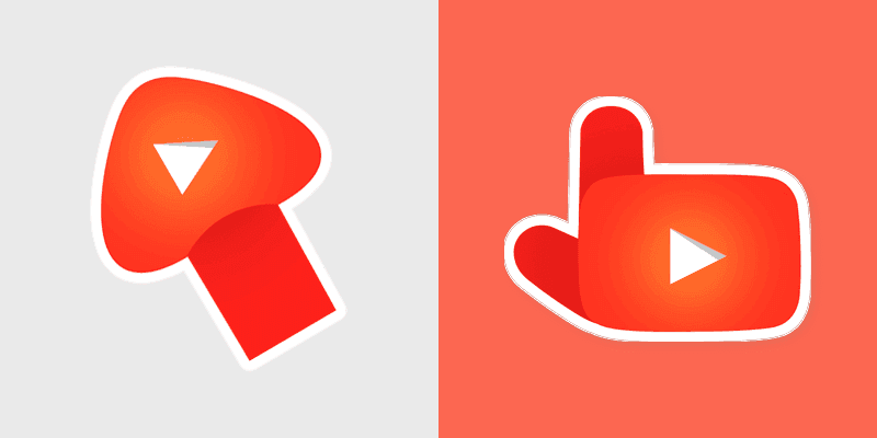 YouTube custom cursor pack preview for Chrome, Edge and Windows