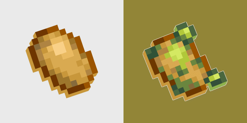 Potato Poison custom cursor pack preview for Chrome, Edge and Windows