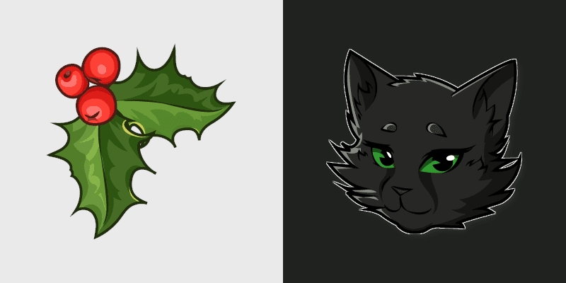 Hollyleaf & Holy custom cursor pack preview for Chrome, Edge and Windows