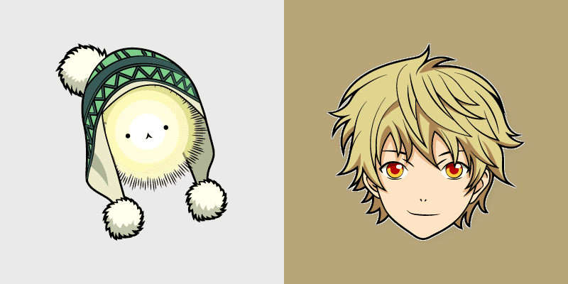 Yukine and Shinki Cute custom cursor pack preview for Chrome, Edge and Windows
