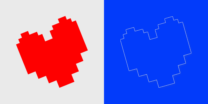 Red and Blue Soul custom cursor pack preview for Chrome, Edge and Windows