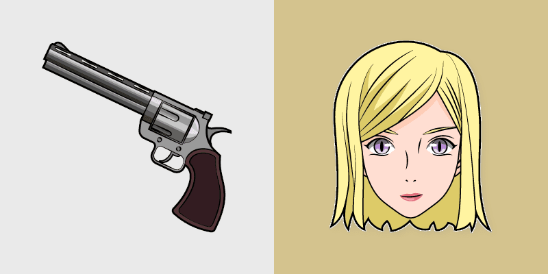 Noragami Bishamonten custom cursor pack preview for Chrome, Edge and Windows