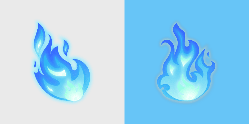 Blue Blaze custom cursor pack preview for Chrome, Edge and Windows