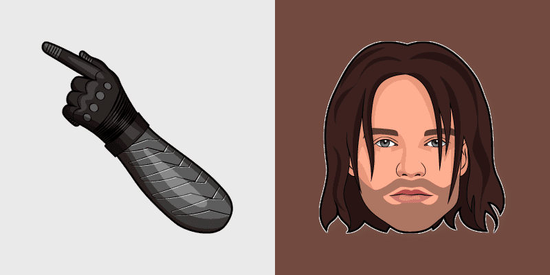 Winter Soldier custom cursor pack preview for Chrome, Edge and Windows