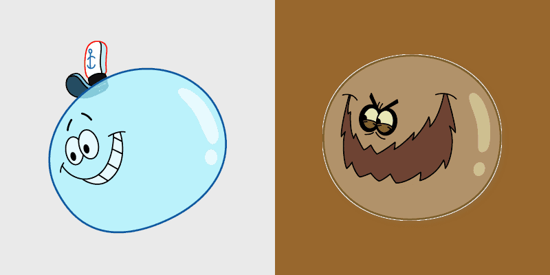 Lovable SpongeBob Cute custom cursor pack preview for Chrome, Edge and Windows