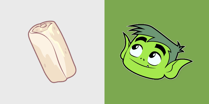 Beast Boy custom cursor pack preview for Chrome, Edge and Windows