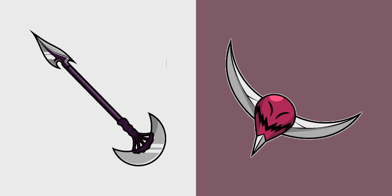 Galand Halberd custom cursor pack preview for Chrome, Edge and Windows