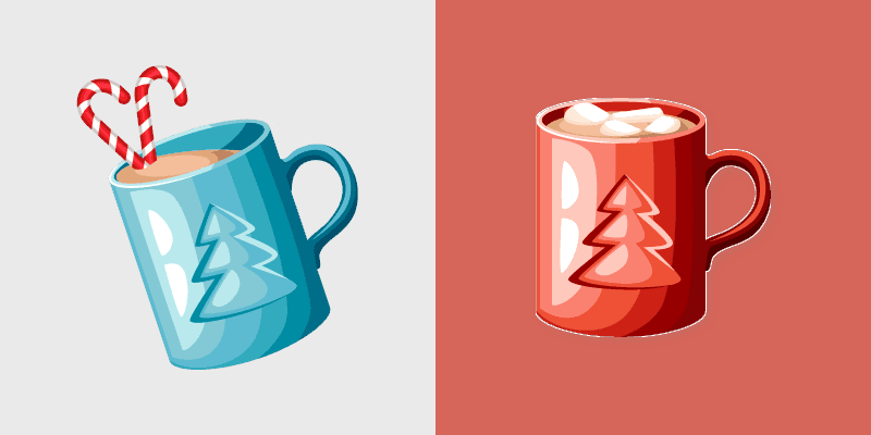 Cute Cocoa Marshmallow Mouse custom cursor pack preview for Chrome, Edge and Windows
