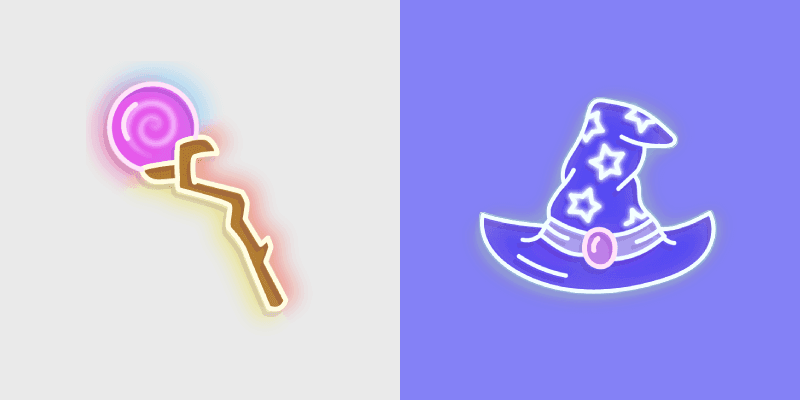 Staff Wizard HAT custom cursor pack preview for Chrome, Edge and Windows