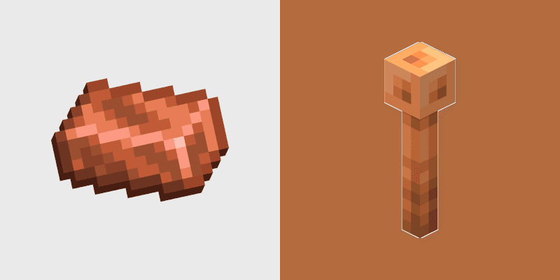Lightning Rod Copper custom cursor pack preview for Chrome, Edge and Windows