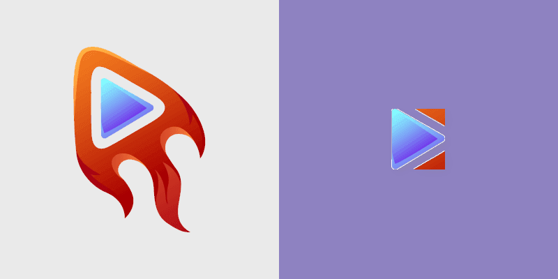 Red Fiery custom cursor pack preview for Chrome, Edge and Windows