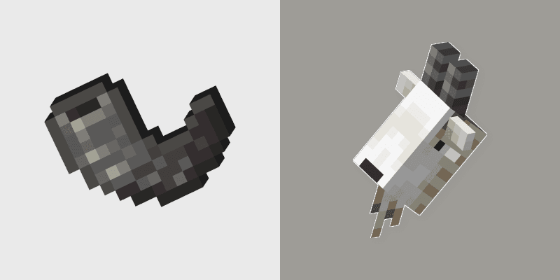 Goat Horn custom cursor pack preview for Chrome, Edge and Windows