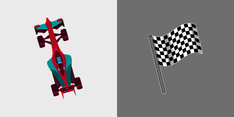 F1 Speedster custom cursor pack preview for Chrome, Edge and Windows