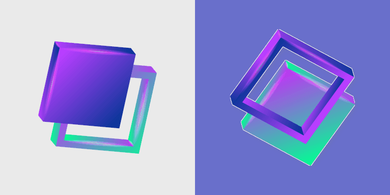 Alien Energy Square custom cursor pack preview for Chrome, Edge and Windows