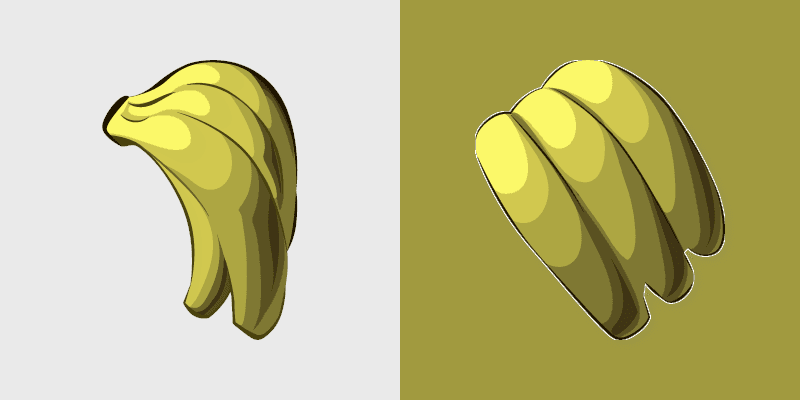 Banana Rotation Meme custom cursor pack preview for Chrome, Edge and Windows