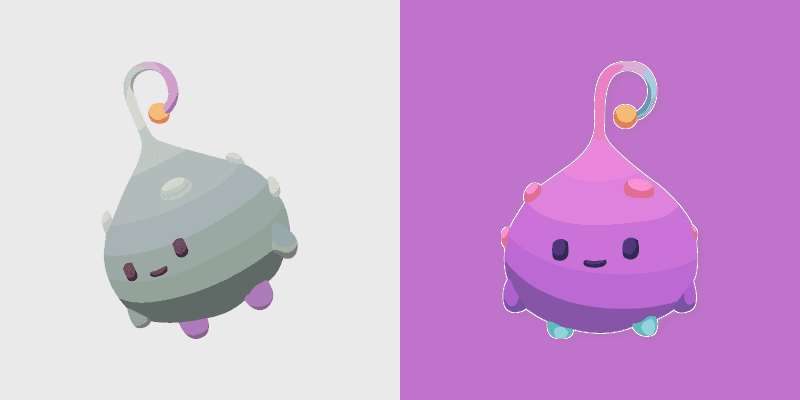 Ooblets Cute Mouse custom cursor pack preview for Chrome, Edge and Windows