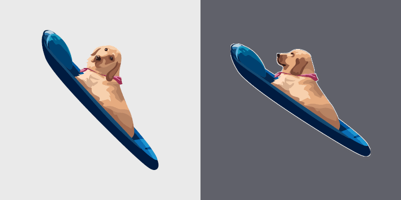 Fluffy Dog custom cursor pack preview for Chrome, Edge and Windows