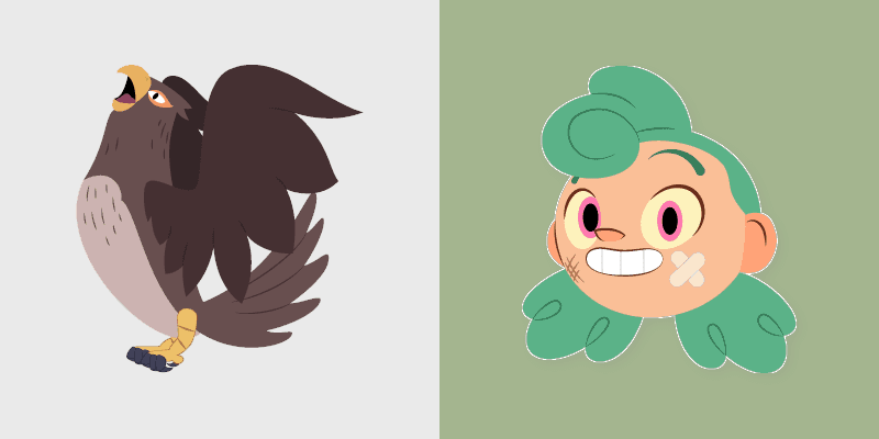Nikki & Timothy custom cursor pack preview for Chrome, Edge and Windows