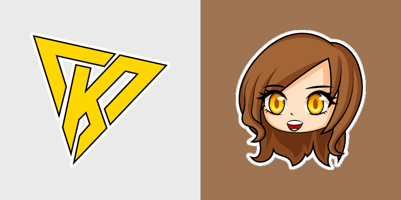 GoldenGlare custom cursor pack preview for Chrome, Edge and Windows