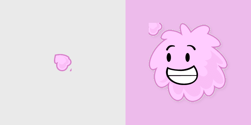 BFDI Characters custom cursor collection preview