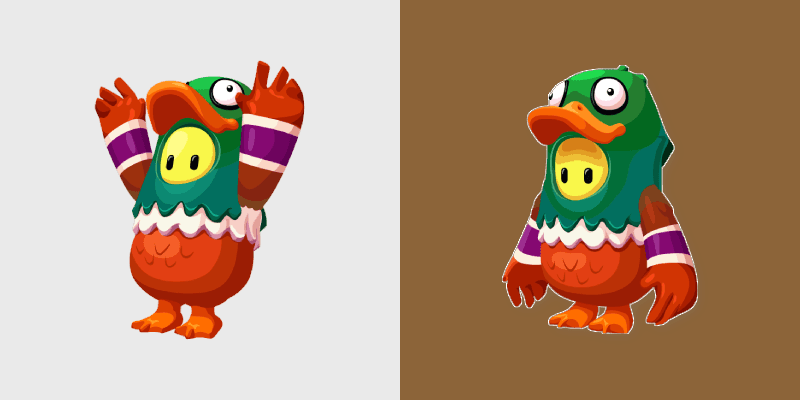 Mallard custom cursor pack preview for Chrome, Edge and Windows