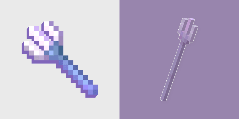 Enchanted Trident custom cursor pack preview for Chrome, Edge and Windows