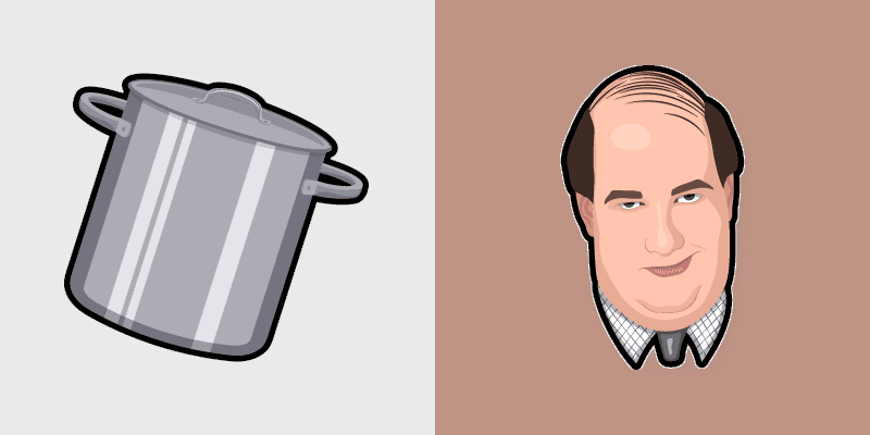 Kevin Malone custom cursor pack preview for Chrome, Edge and Windows