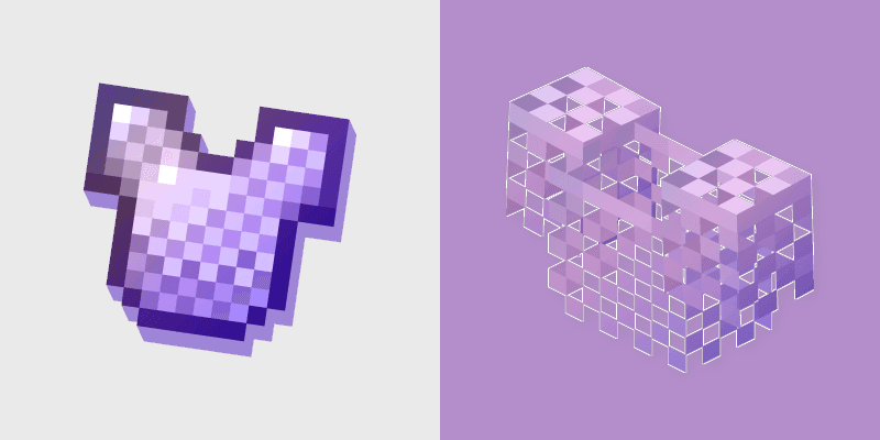Enchanted Chainmail Armor custom cursor pack preview for Chrome, Edge and Windows