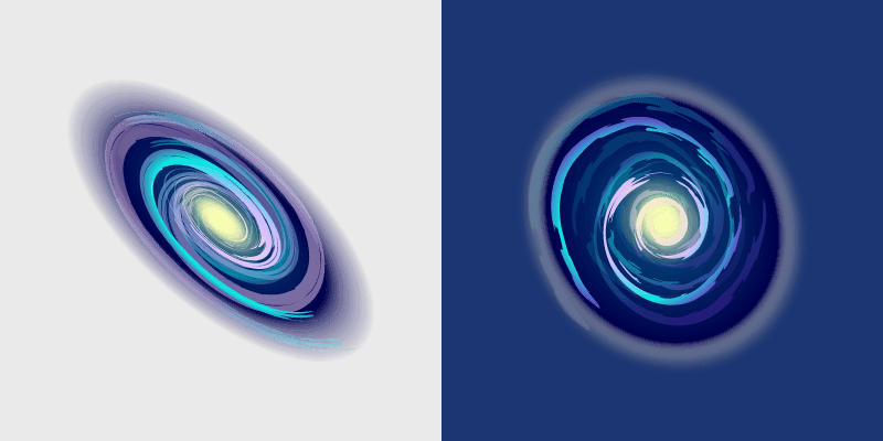 Galactic custom cursor pack preview for Chrome, Edge and Windows