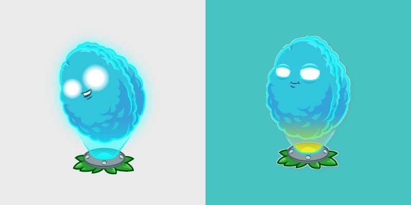 PvZ Cute Pack One custom cursor pack preview for Chrome, Edge and Windows