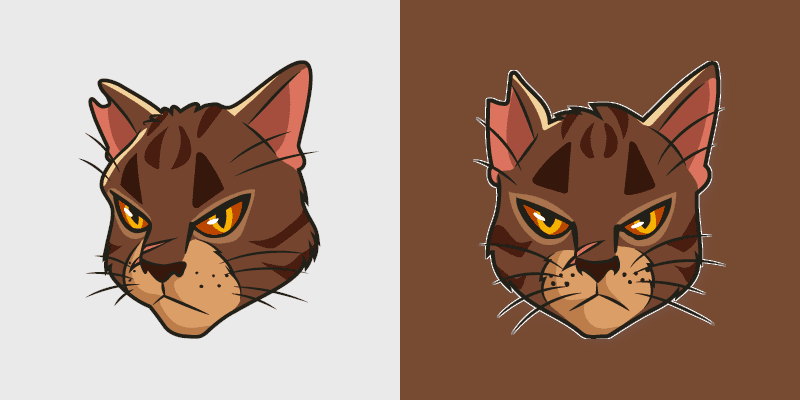 Cute Cursor Tigerstar custom cursor pack preview for Chrome, Edge and Windows
