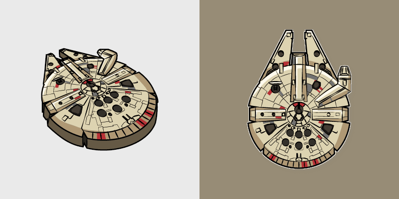 Custom Star Wars custom cursor pack preview for Chrome, Edge and Windows