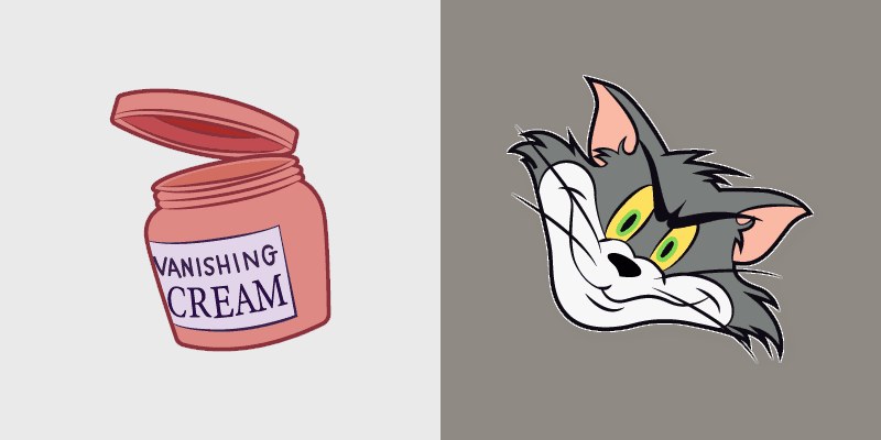 Invisible Tom Jerry custom cursor pack preview for Chrome, Edge and Windows