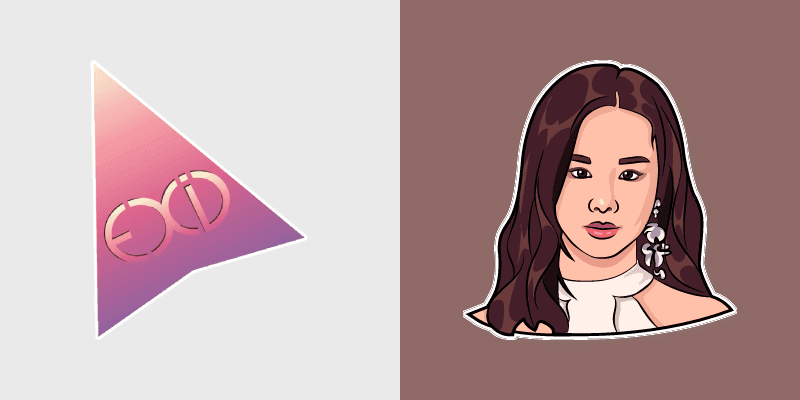 K-Pop Idols custom cursor collection preview