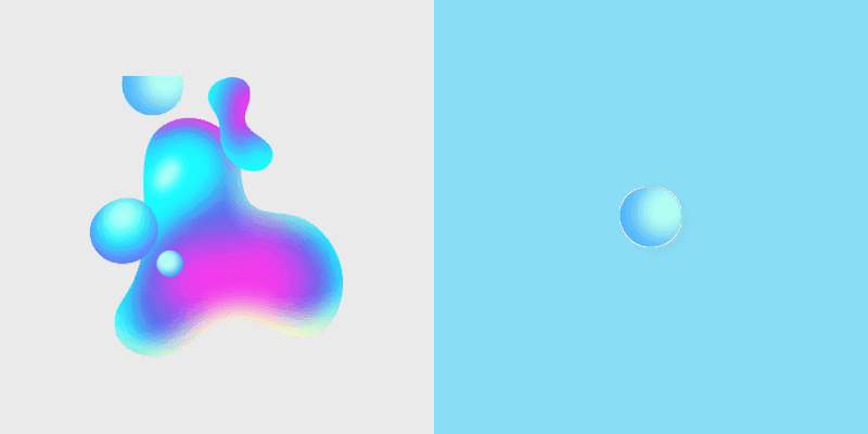 Fluid Blue Purple custom cursor pack preview for Chrome, Edge and Windows